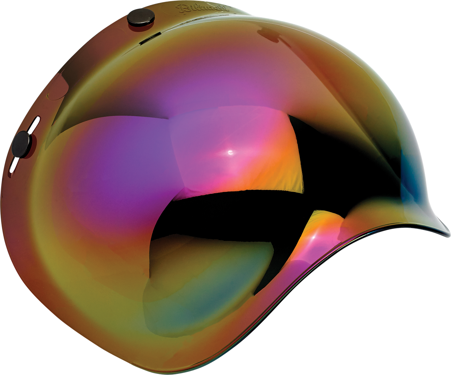 Biltwell Bubble Shield (Rainbow Mirror)