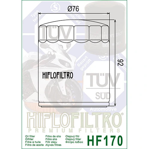 HiFloFiltro HF170 Oil Filter