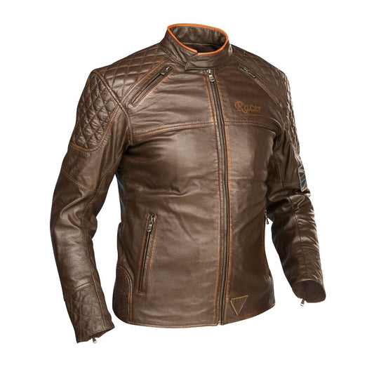Racer Scrambler Men's Leather Jacket
