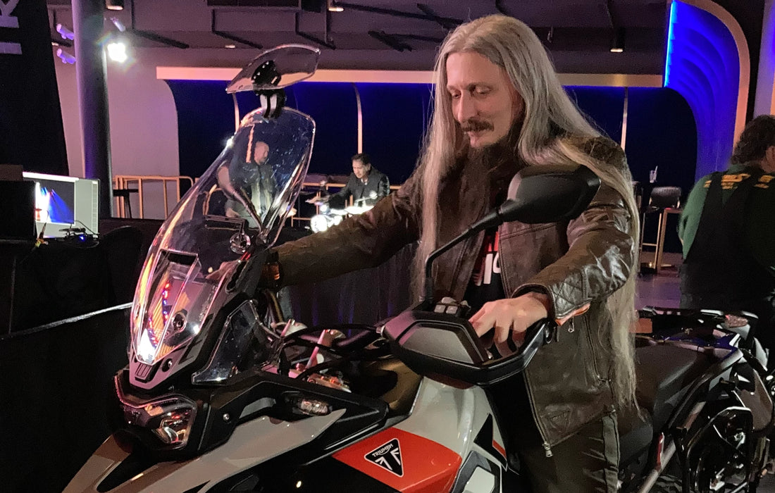 Throwing a leg over the 2024 Triumph Tiger