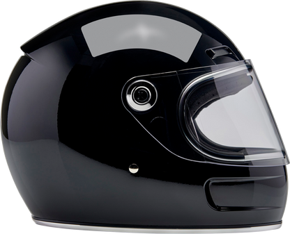 Biltwell Gringo SV Helmet - Gloss Black (Large)