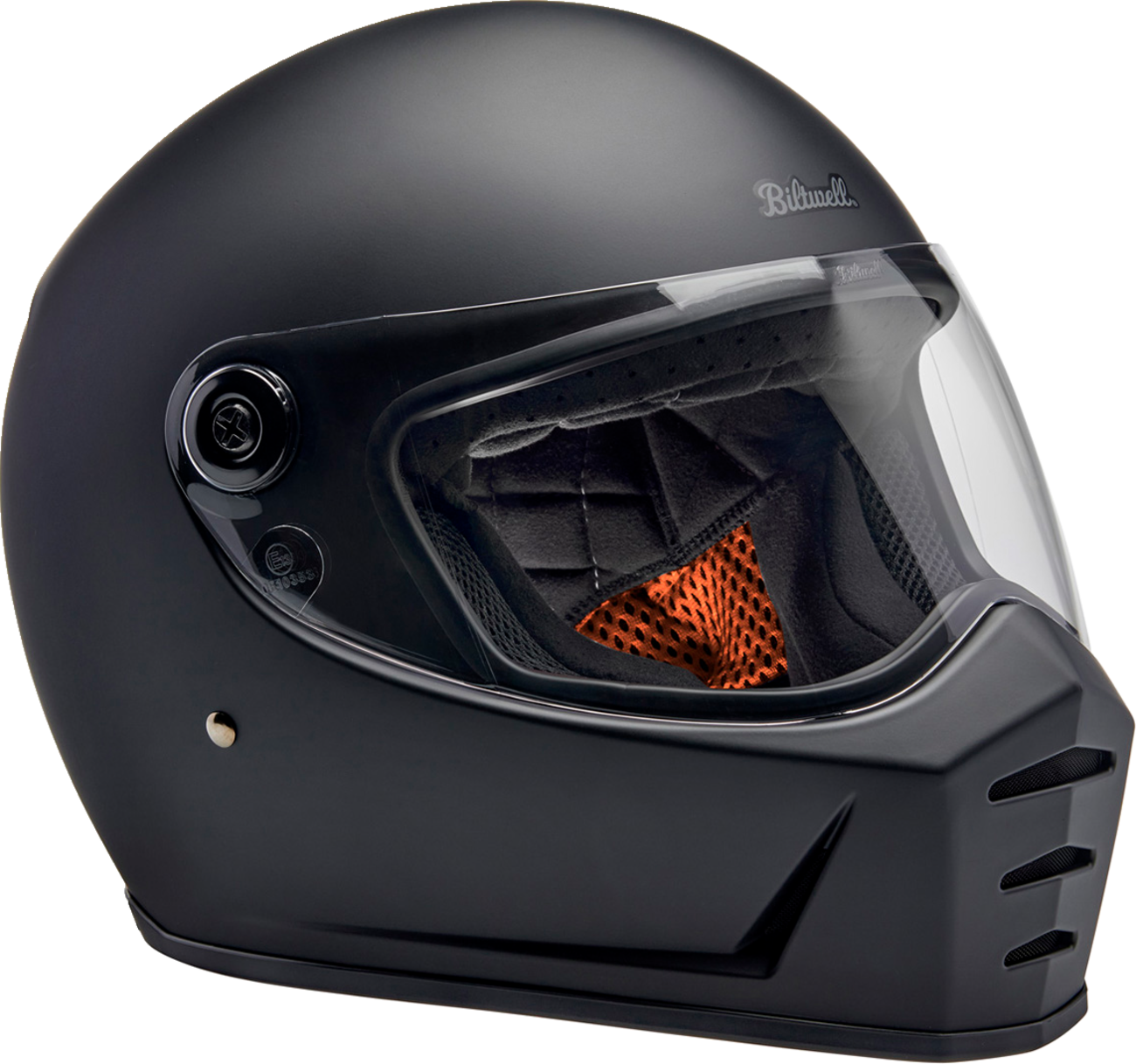 Biltwell Lane Splitter Helmet - Flat Black (XL)