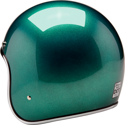 Biltwell Bonanza Helmet - Metallic Catalina Green (Medium)