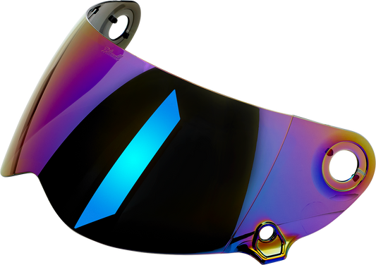 Biltwell Lane Splitter Gen 2 Shield (Rainbow Mirror)