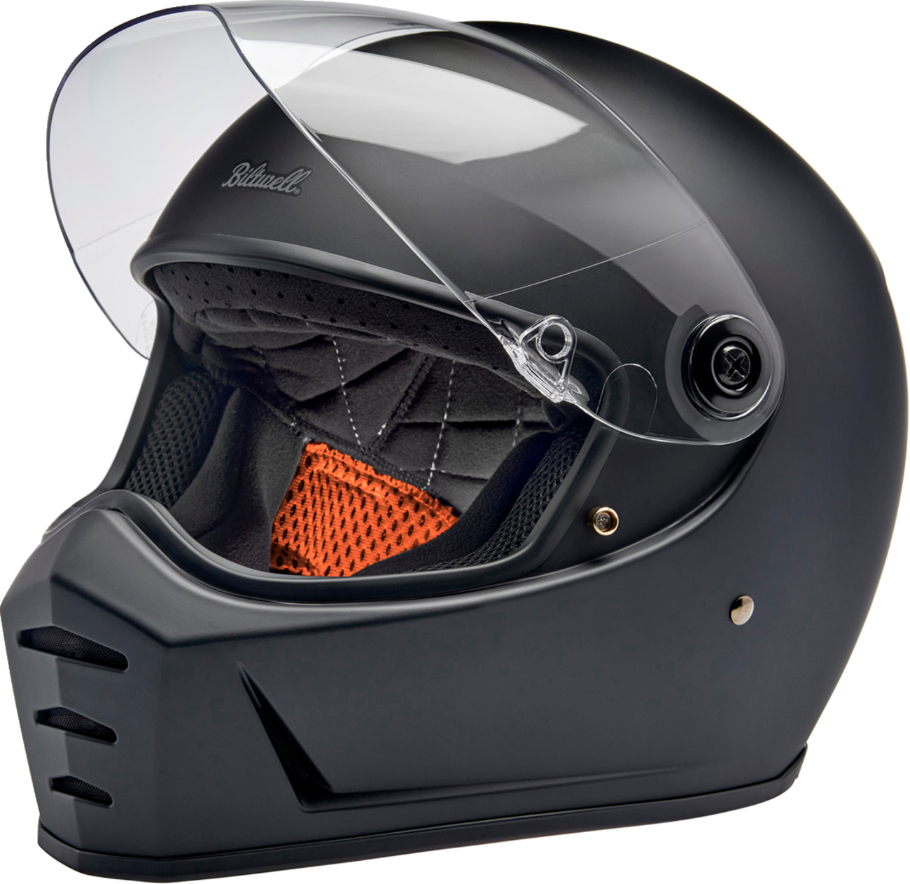 Biltwell Lane Splitter Helmet - Flat Black (XL)