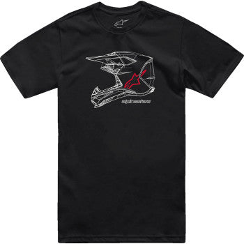 Alpinestars - MX Helmet T-Shirt (Black - Large)
