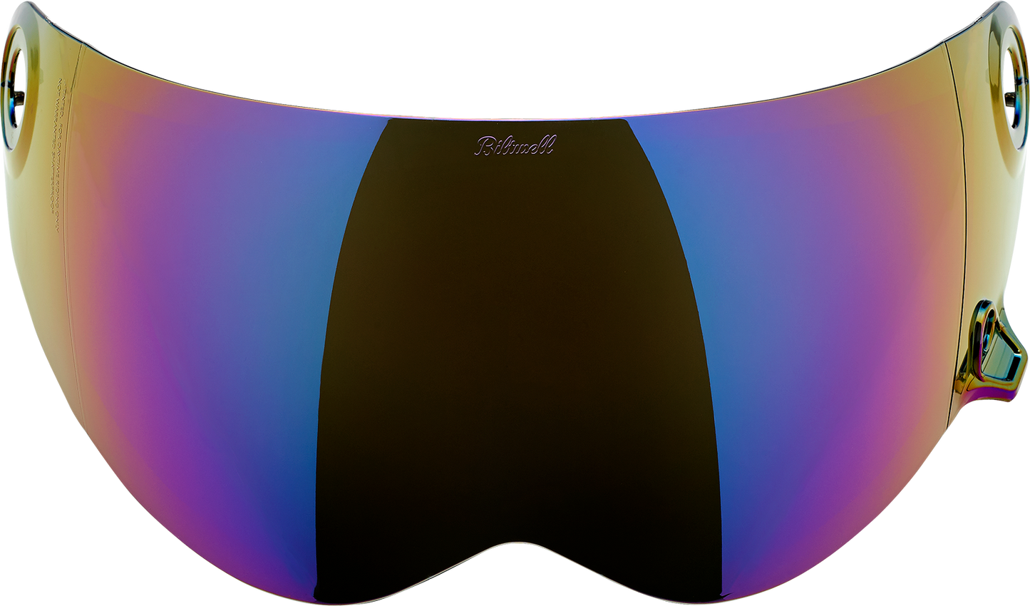 Biltwell Lane Splitter Gen 2 Shield (Rainbow Mirror)