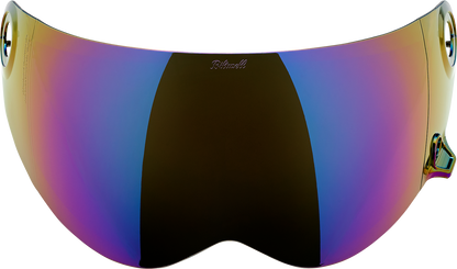 Biltwell Lane Splitter Gen 2 Shield (Rainbow Mirror)