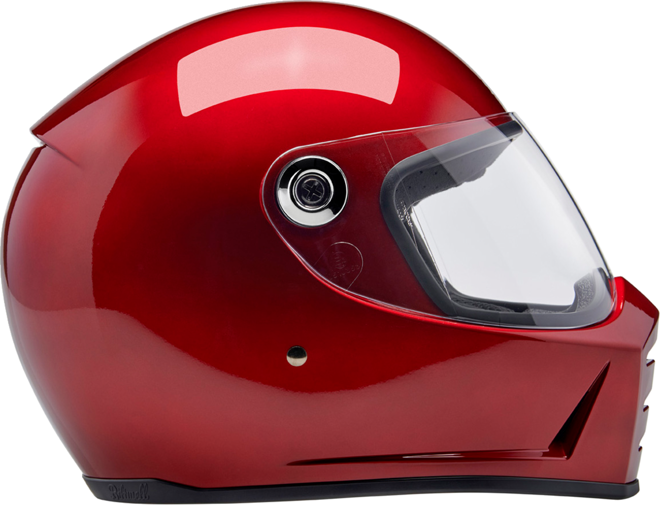 Biltwell Lane Splitter Helmet - Metallic Cherry Red (XL)