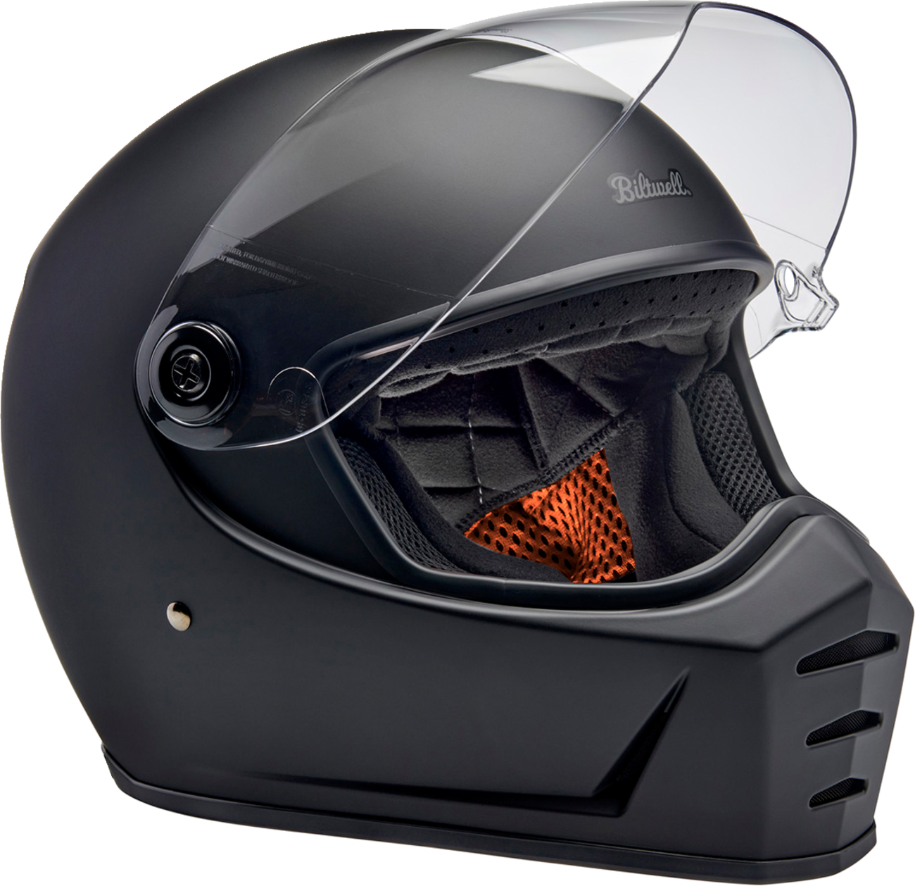 Biltwell Lane Splitter Helmet - Flat Black (XL)