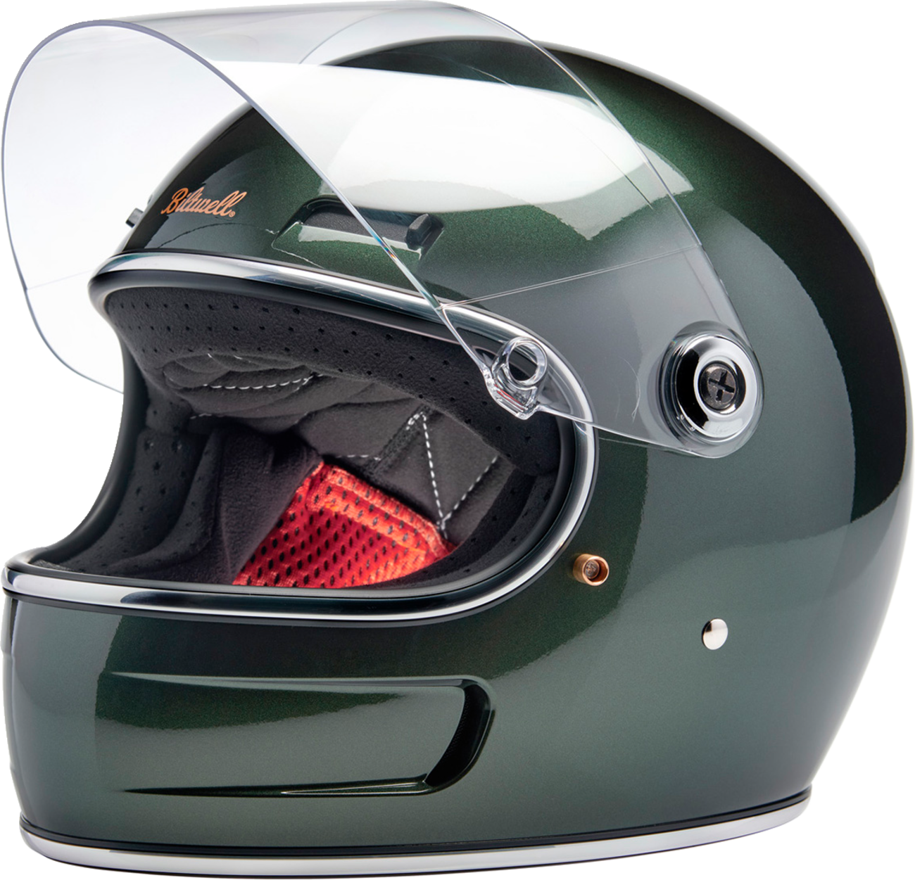 Biltwell Gringo SV Helmet - Metallic Sierra Green (XL)
