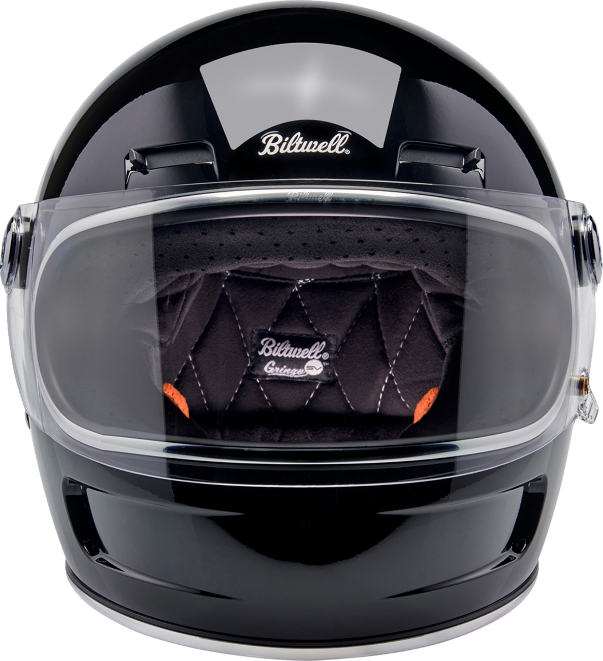 Biltwell Gringo SV Helmet - Gloss Black (Large)