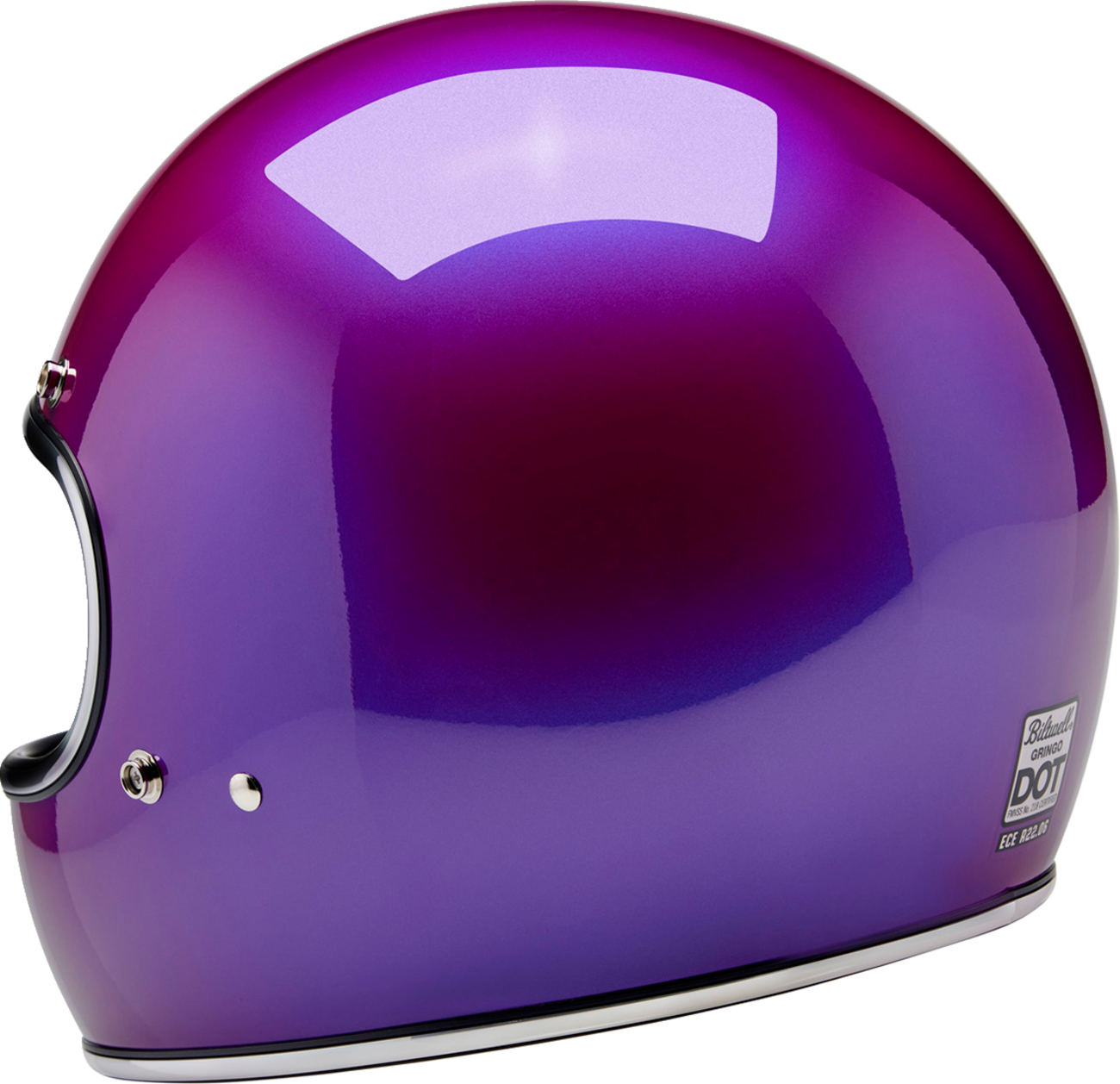 Biltwell Gringo Helmet - Metallic Grape (XL)