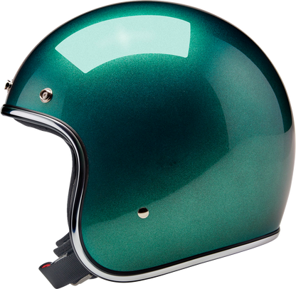 Biltwell Bonanza Helmet - Metallic Catalina Green (Medium)