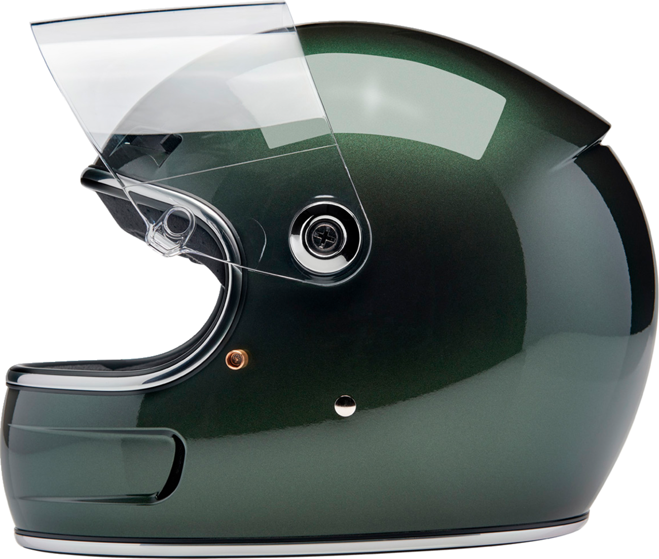 Biltwell Gringo SV Helmet - Metallic Sierra Green (XL)