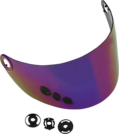 Biltwell Gringo S Gen 2 Shield (Rainbow Mirror)