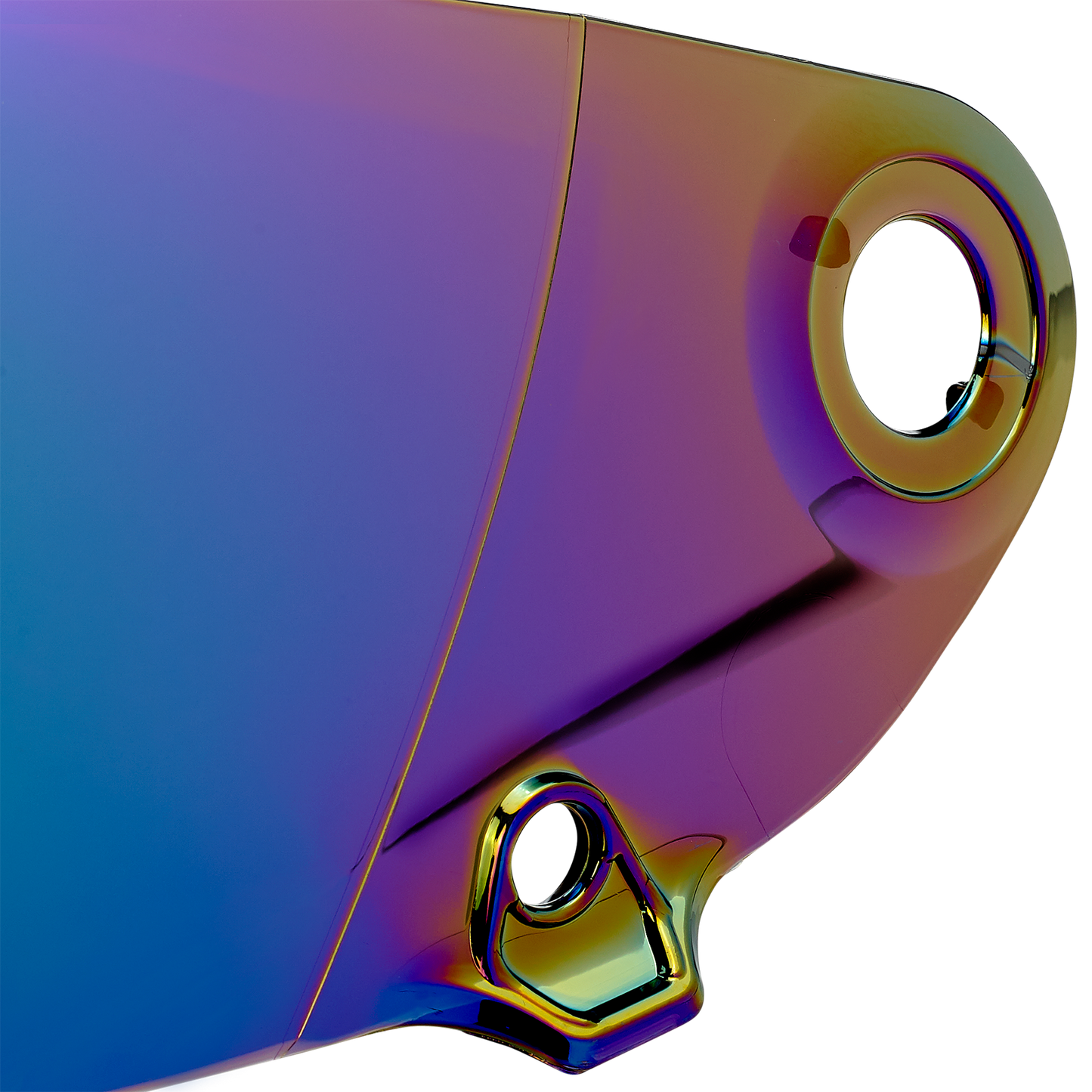 Biltwell Lane Splitter Gen 2 Shield (Rainbow Mirror)