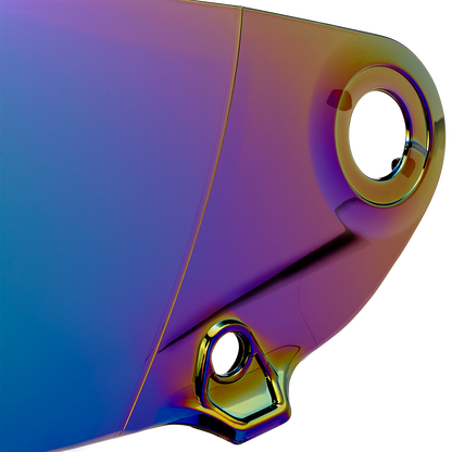 Biltwell Lane Splitter Gen 2 Shield (Rainbow Mirror)