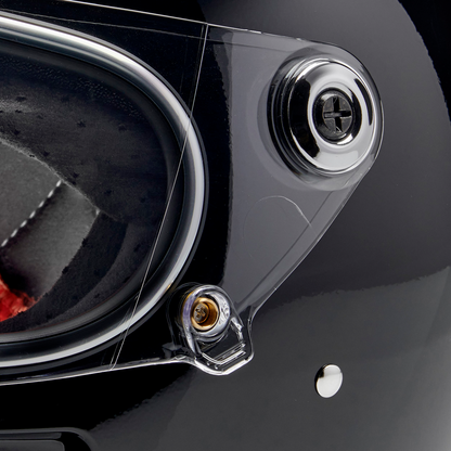 Biltwell Gringo SV Helmet - Gloss Black (Large)