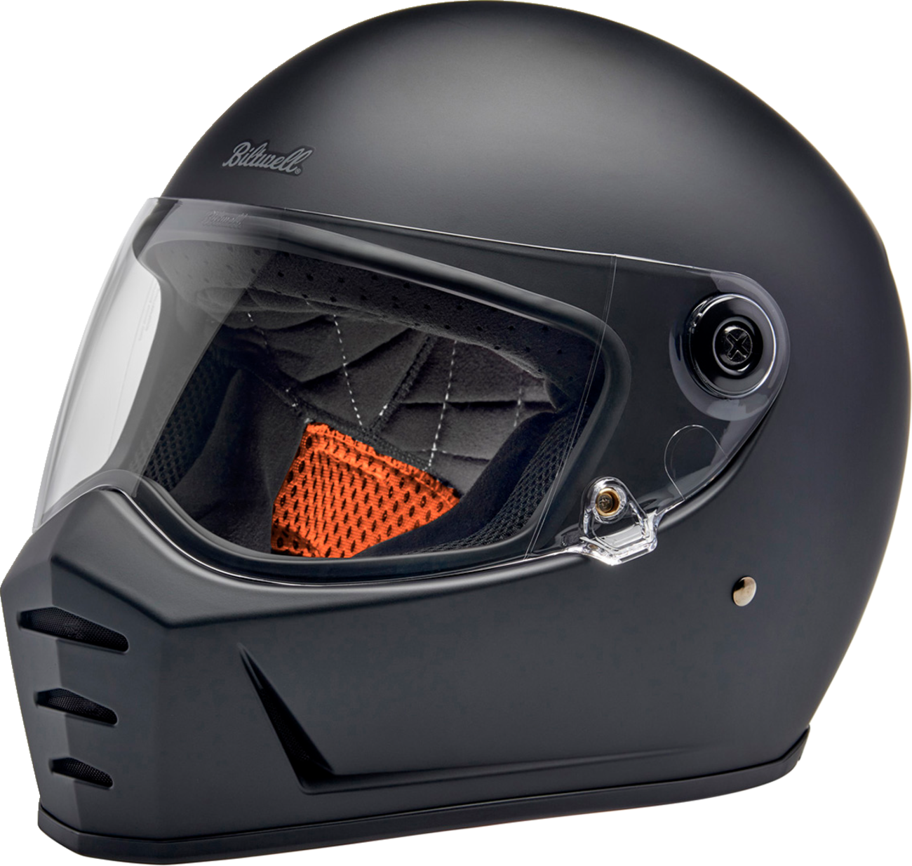 Biltwell Lane Splitter Helmet - Flat Black (XL)