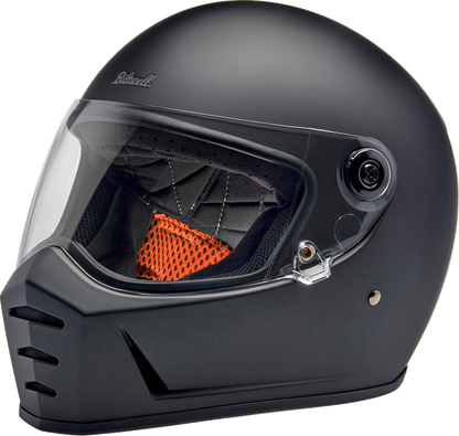 Biltwell Lane Splitter Helmet - Flat Black (XL)