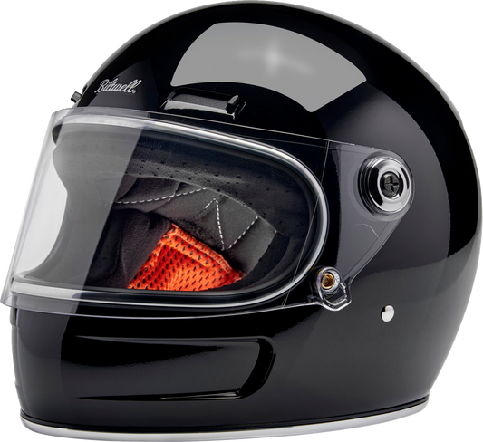 Biltwell Gringo SV Helmet - Gloss Black (Large)