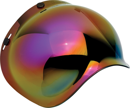 Biltwell Bubble Shield (Rainbow Mirror)