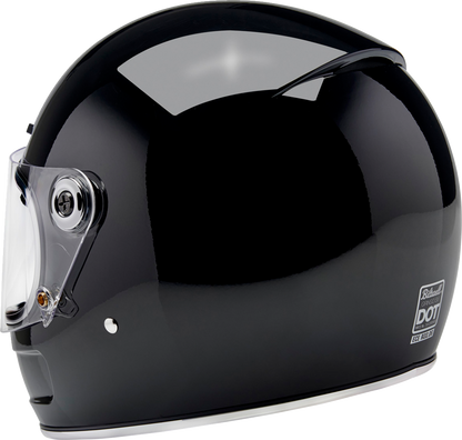 Biltwell Gringo SV Helmet - Gloss Black (Large)