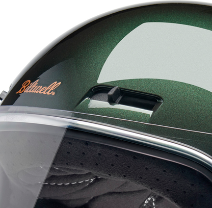 Biltwell Gringo SV Helmet - Metallic Sierra Green (XL)