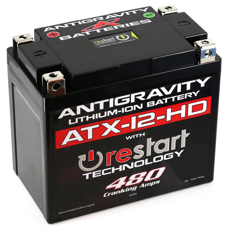 Antigravity ATX12-HD-RS Lithium Battery w/ Restart