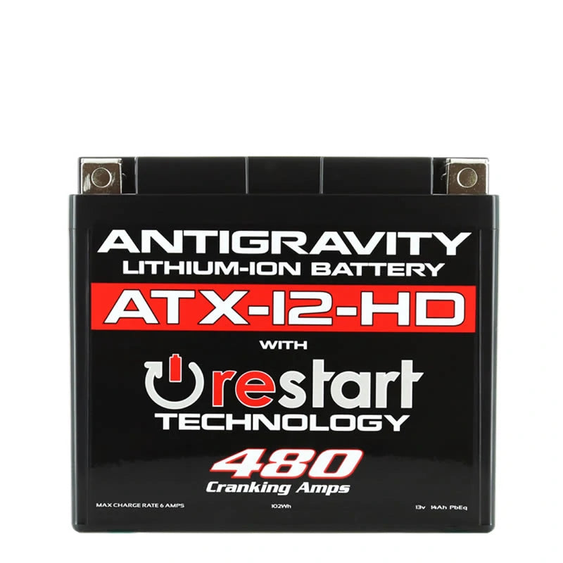 Antigravity ATX12-HD-RS Lithium Battery w/ Restart