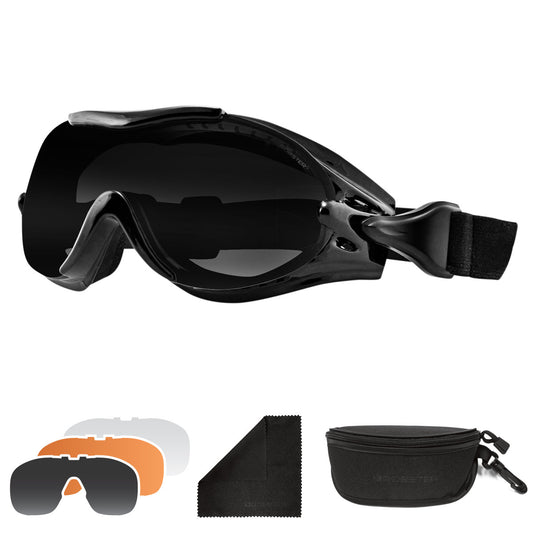 Bobster Phoenix 3 Over the Glasses Goggles (Interchangeable Lenses)