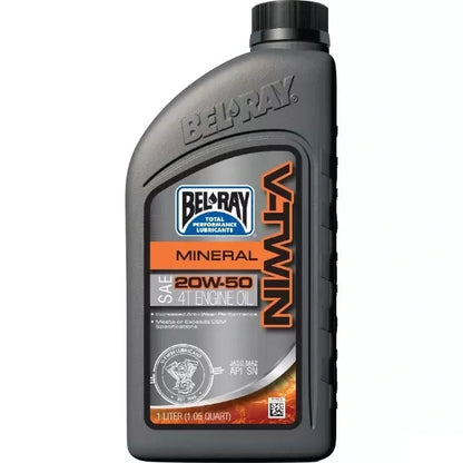 Bel-Ray V-Twin Mineral Engine Oil (20w50)