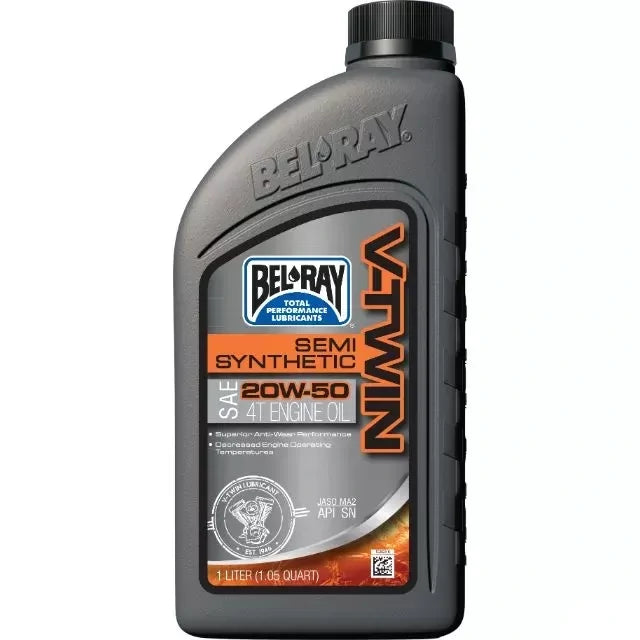 Bel-Ray V-Twin Semi-Synthetic Engine Oil (20w50)