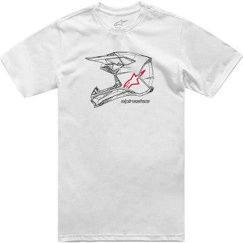 Alpinestars - MX Helmet T-Shirt (White - XL)