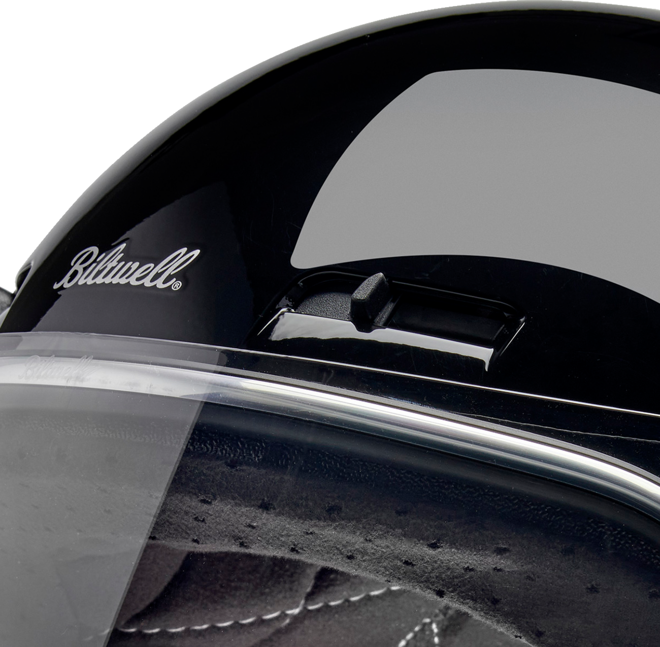 Biltwell Gringo SV Helmet - Gloss Black (Large)