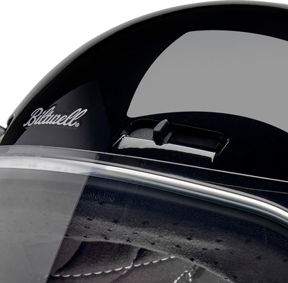 Biltwell Gringo SV Helmet - Gloss Black (Large)