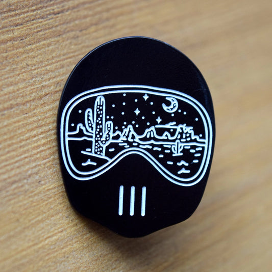 Desert Highway Reflection Pin