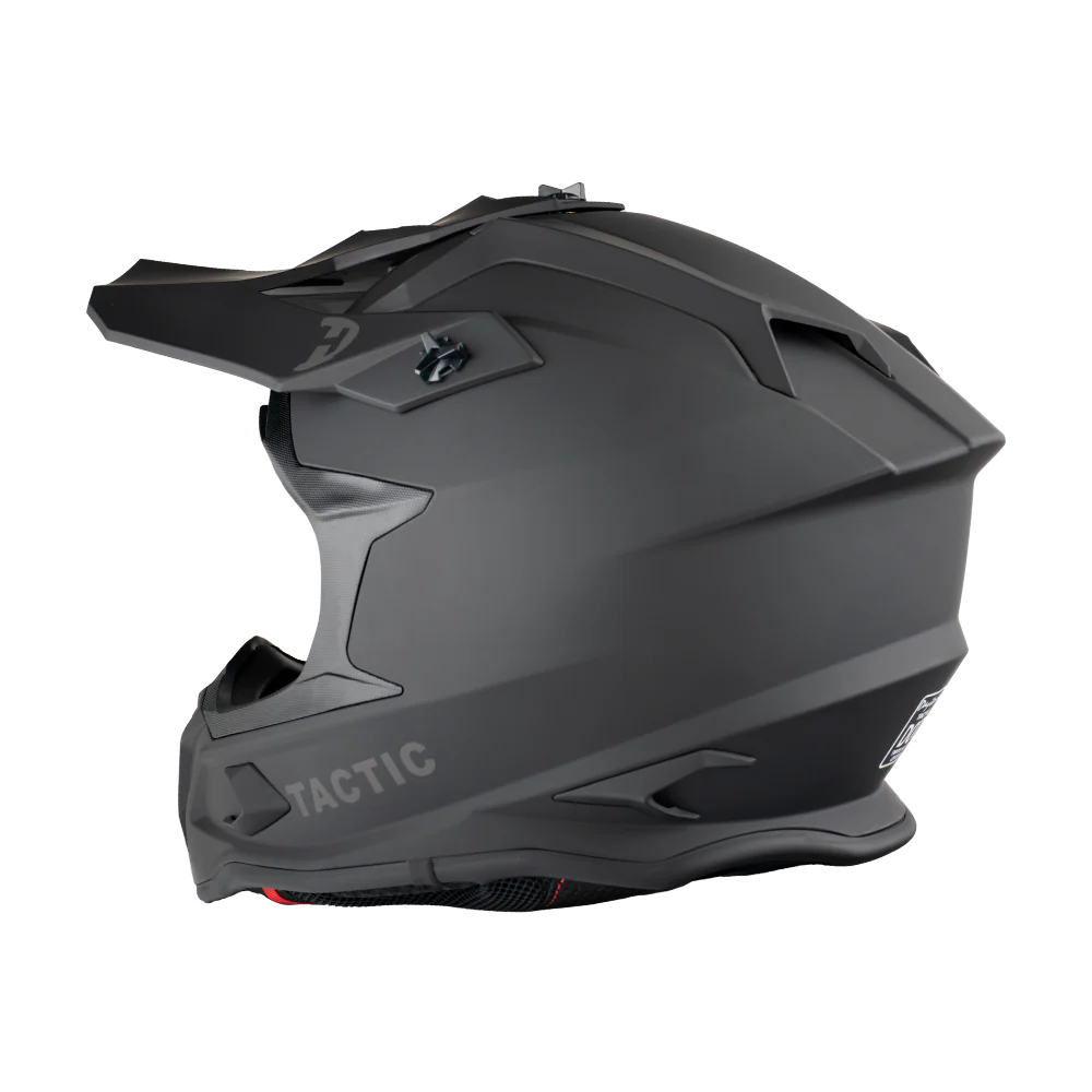 daytona basic motorcycle helmet D.O.T. Daytona Tactic- Dull Black L
