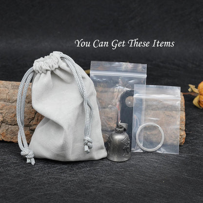 Guardian Angel Bell – Cross & Wings Edition