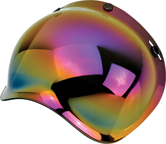Biltwell Bubble Shield (Rainbow Mirror)